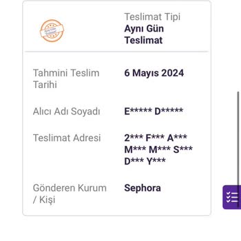 Sephora Hızlı Teslimat Beklentisi Hüsranla Sonuçlandı