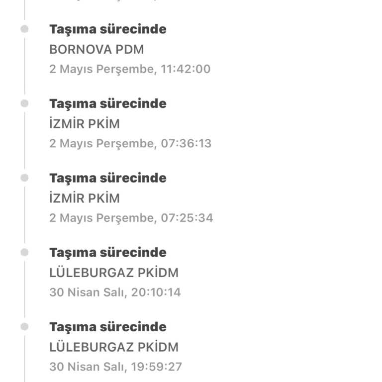 PTT Kargo'da Yaşanan Teslimat Gecikmesi