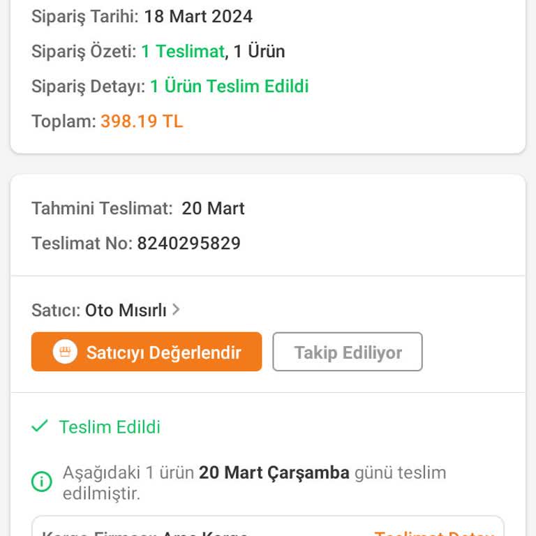 Trendyol Sattığı Ürünün Arkasında Durmuyor