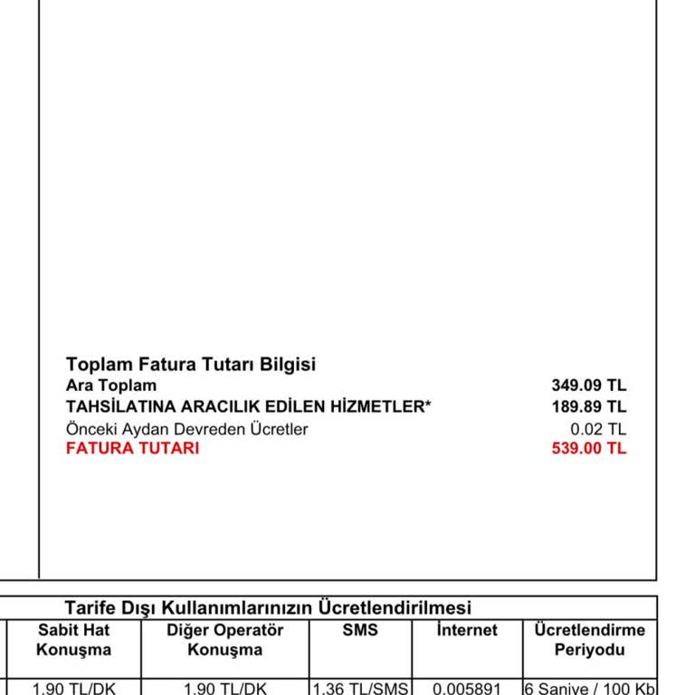 Vodafone Haksız Extra İşlem Ücreti Alıyor.