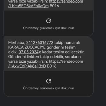 Karaca Züccaciye /Home Sendeo Kargo Firmasının Sorumsuzluğu