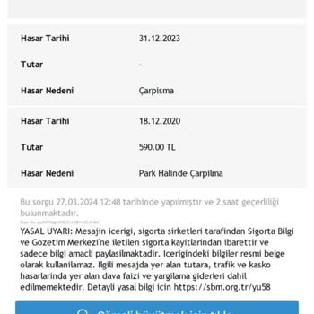 VDF Filo Sattığı Araçta Sonradan Çıkan Hasar Kaydı Ve Kabul Etmemesi