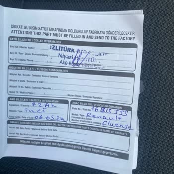 İnci Akü Aracıma Yanlış Akü Taktılar Tekrar Bir Akü Parası Daha Aldılar