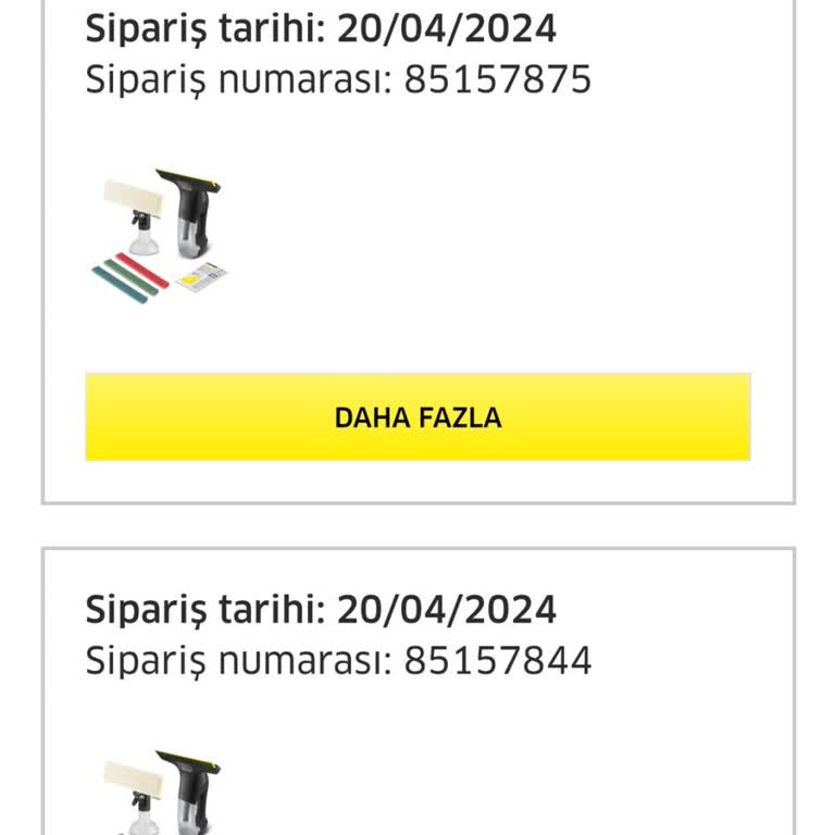 Karcher Ürünüm Gelmedi. Müşteri Hizmetlerine Ulaşmak Çok Zor