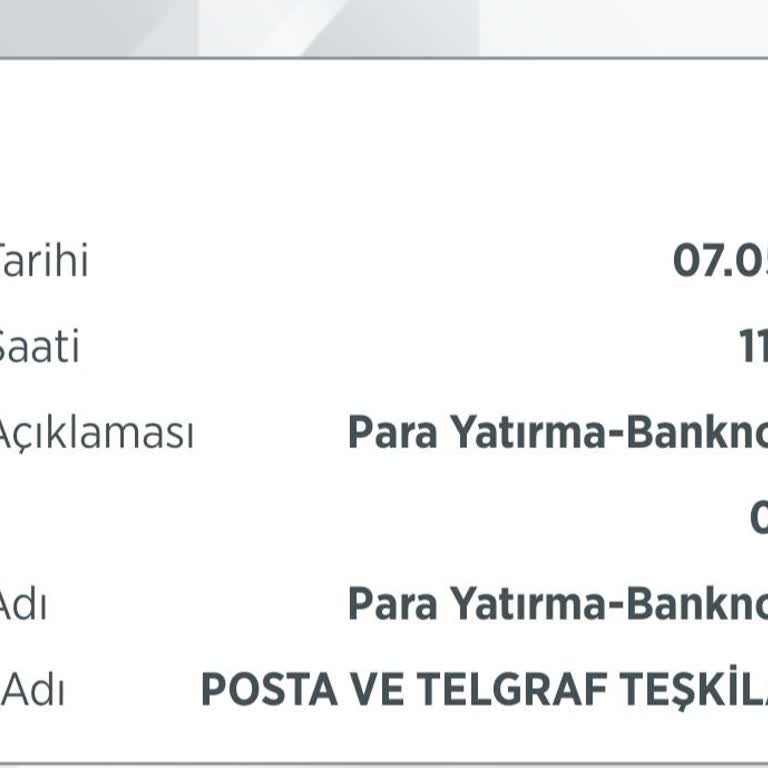 PTT Bank PTT Beylikdüzü Yakuplu Şubesinin ATM Si Tarafından Param Alıkonuldu