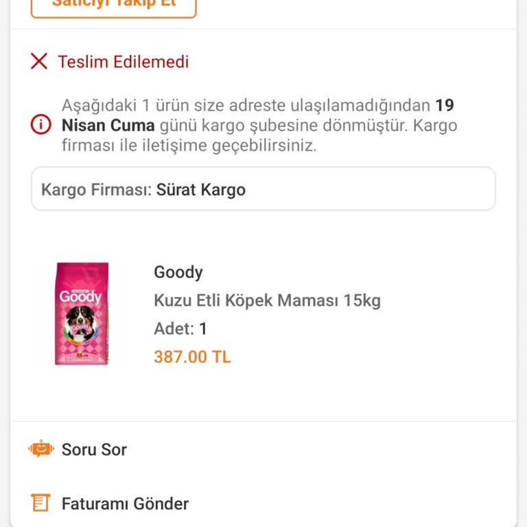 Sürat Kargo Aktarma Merkezinde Haftalardır Bekleyen İade Edilecek Kargo