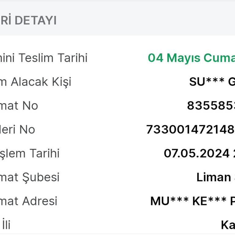 Trendyol Express 4 Gün Gecikti Mamayı Şimdi De Anadolu Yakasına Götürmüşler