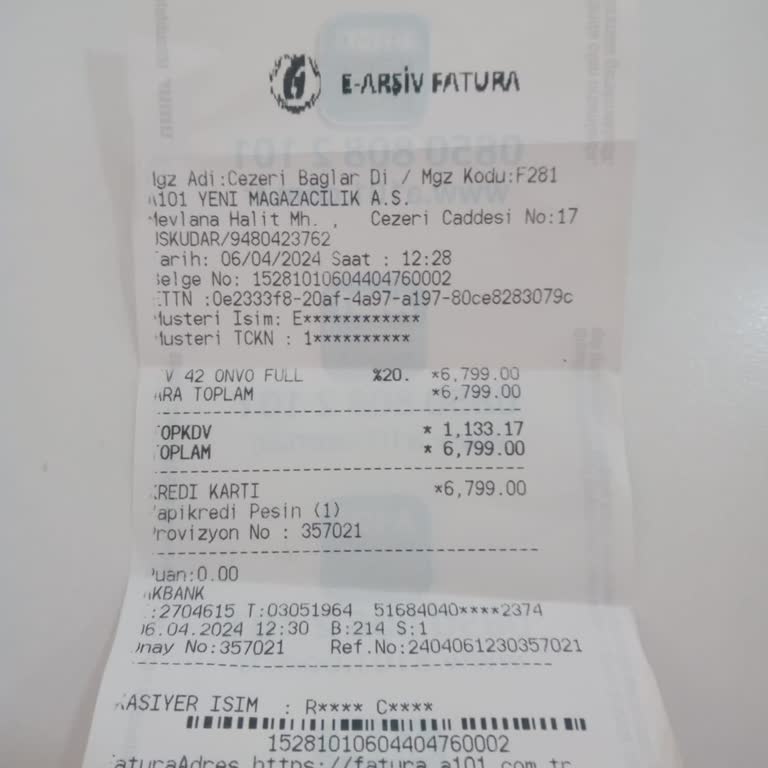 A101 Market Beni Mağdur Ediyor
