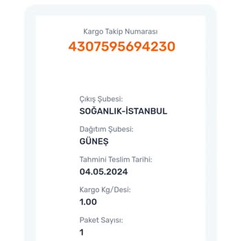 Aras Kargo Güneş Şubesi Arnavutköy/Asla Teslim Edilemeyen Kargolar