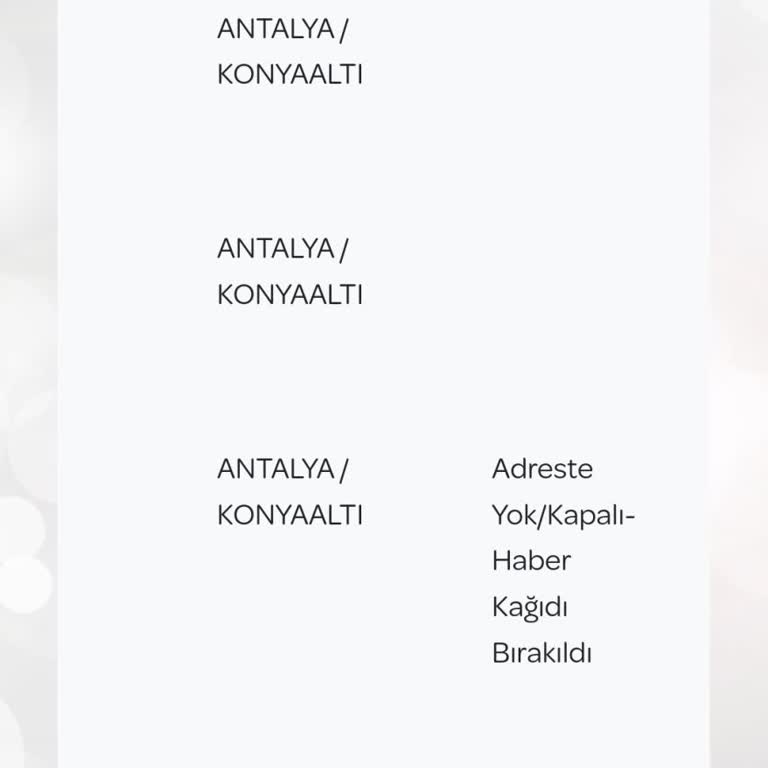 PTT Kargo Dağıtımdaki Kargom Ve İletişim Sorunları