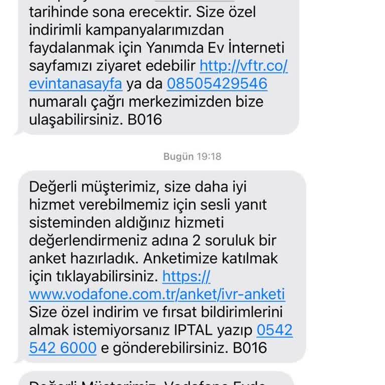 Vodafone Net Vodafone Ev De İnternet İptal İşlemleri Hikayesi