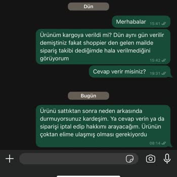 Shopier Satıcı Cevap Vermiyor