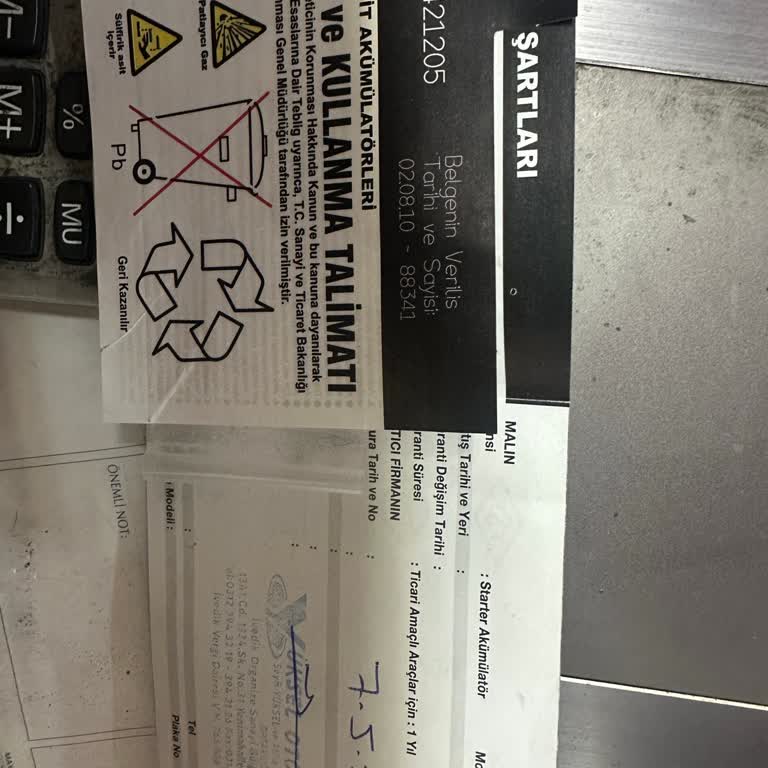 Mutlu Akü Eski Tarihli Akü Satışı