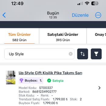 Trendyol Satıcı Mağduriyeti Stoğu Kapatılan Ürün Güncellememiş