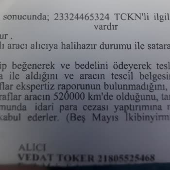 Öz Savaş Otomotiv (İstoç) Yanılttı!