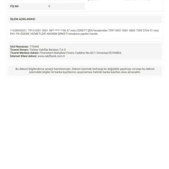 PayFix Hesapla İlgili Sorun