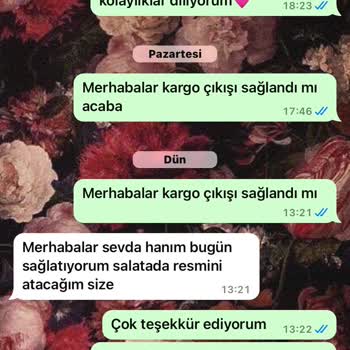 HS Tasarım Organizasyon Nişan İçin Sipariş Hayal Kırıklığı