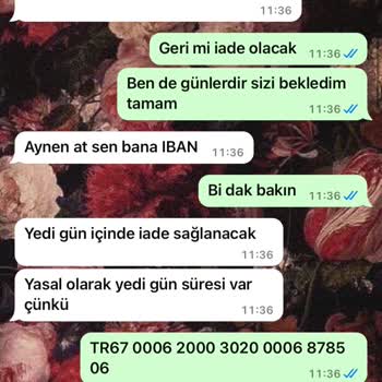 HS Tasarım Organizasyon Nişan İçin Sipariş Hayal Kırıklığı