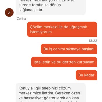 Migros Yemek Ve Hiçbir İşe Yaramayan Canlı Desteği