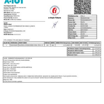A101 Garanti Belgesi Ve Servis Bilgisi Paylaşmıyor