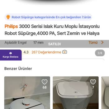 Philips Homerun 3000 (XU3110/02) Robot Vacuum Return Complaint