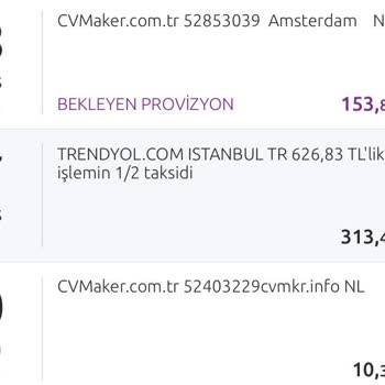 CV Maker İzinsiz Para Çekimi