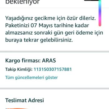 Aras Kargo Adrese Gelmeyip Kayıp Talebi Açtılar