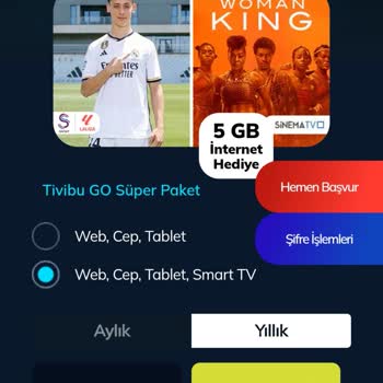 Tivibu Go Ve Türk Telekom Vaat Edilen Hakkımı Vermiyor.