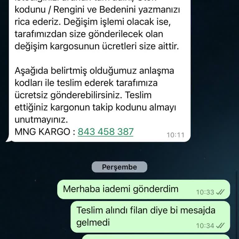 Maymoda Paramı Vermiyor İademi İstiyorum