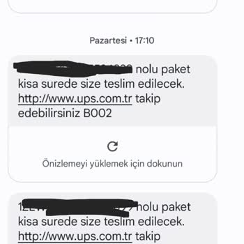 Skandal Cevap UPS Bitmiştir.