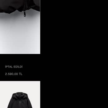 Zara Siparişlerimi İptal Ediyor