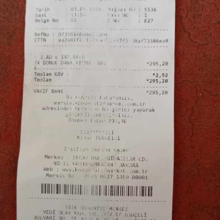 Tarım Kredi Kooperatif Market Şikayet Ve İstek