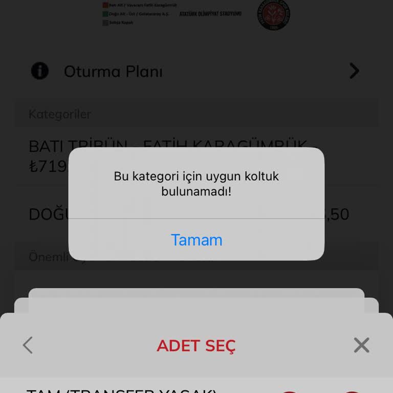 Passo Lig Bilet Şikayeti