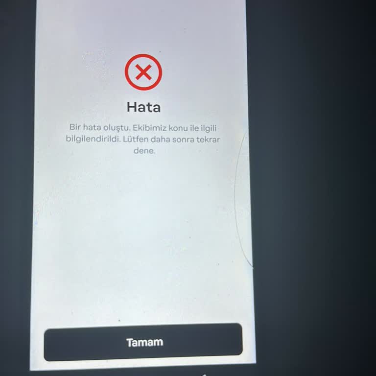 Papara Daha Sonra Tekrar Deneyin Hatası