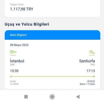 Ajet Firması Aynı Uçuşa İki Defa Ücret Kesti