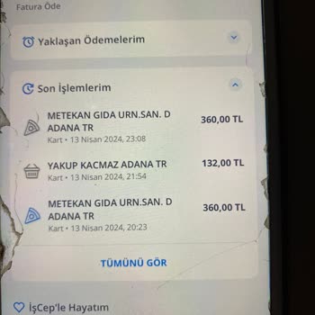 Yemeksepeti Çift Ödeme Çekimi