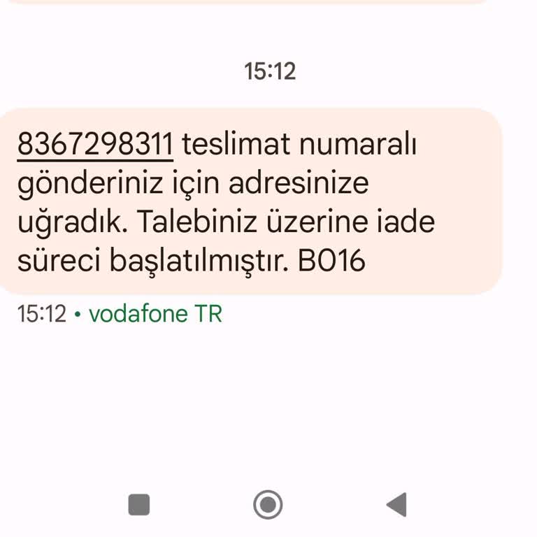 Trendyol Kargocunun Anlayışsız Bir Kişilikten Olması