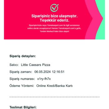 Little Caesars Pizza Zeytin Çekirdeği Diş Kırılması