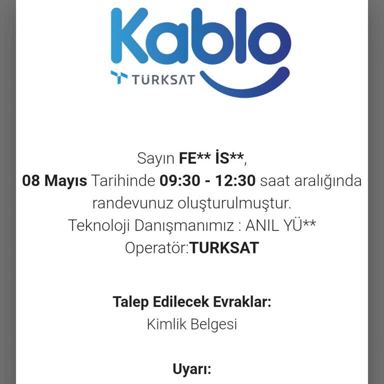 Kablo Net Kuruluma Gelmediler