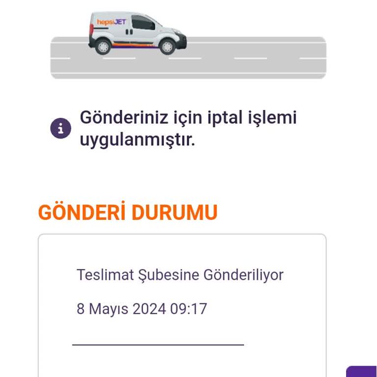 hepsiJET Evdeyken Kargom İade Edildi: İletişim Sorunu!