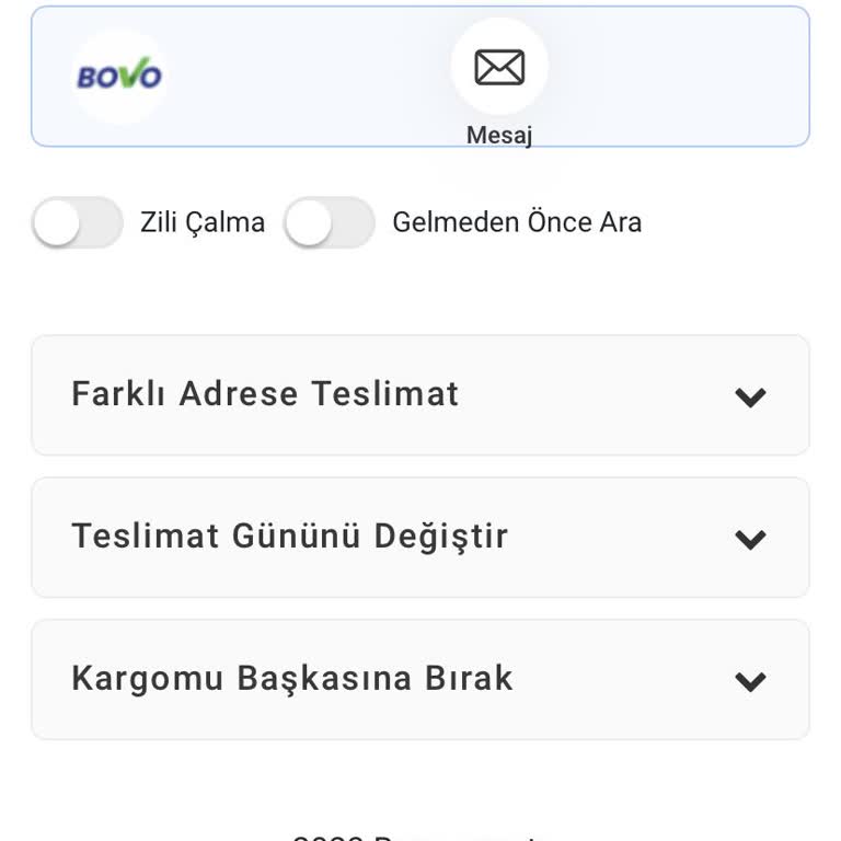 Karaca Siparişim 1 Haftadır Şubede Teslim Edilmiyor Bovo Kargo