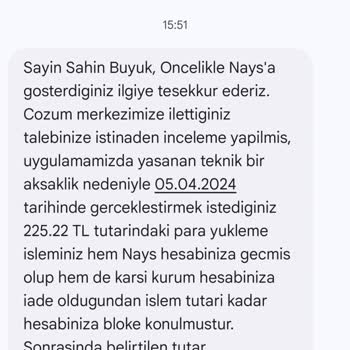 Dikkat Nays Uygulaması Paranızı Buhar Ediyor.