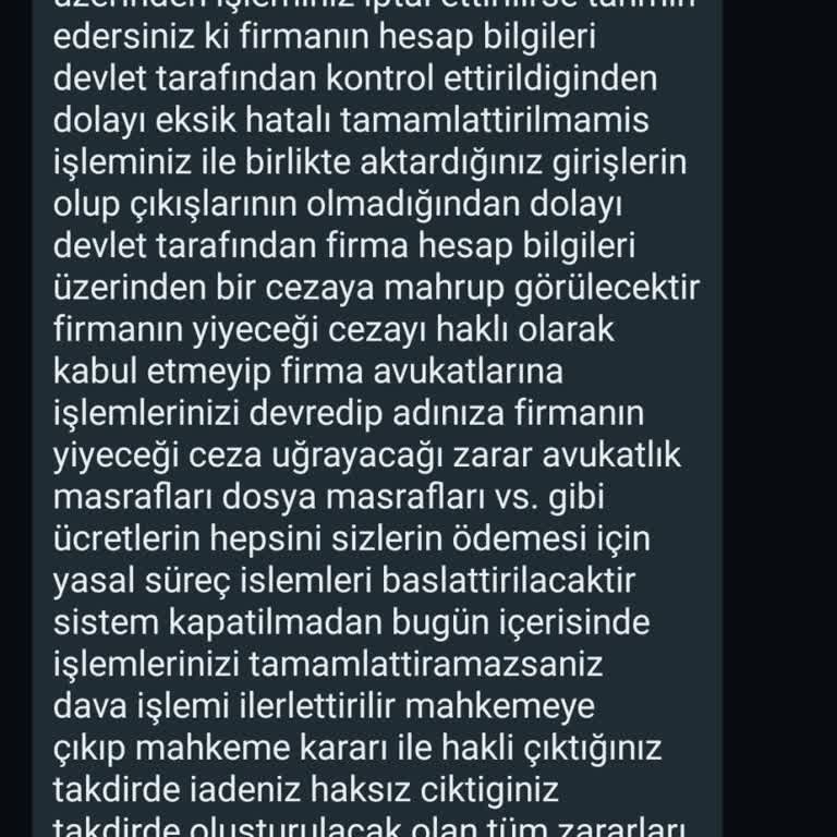 Sabun Fabrikası Kişisel Bilgilerimin İzinsiz Kullanımına Karşı Önlem Talebi