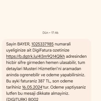 Digiturk İnternet Paketi Karmaşası Ve Beklenmedik Fatura