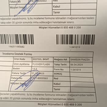 Skechers Sneakers Pişmanlıktır. Asla Ürününün Arkasında Durmamaktadır