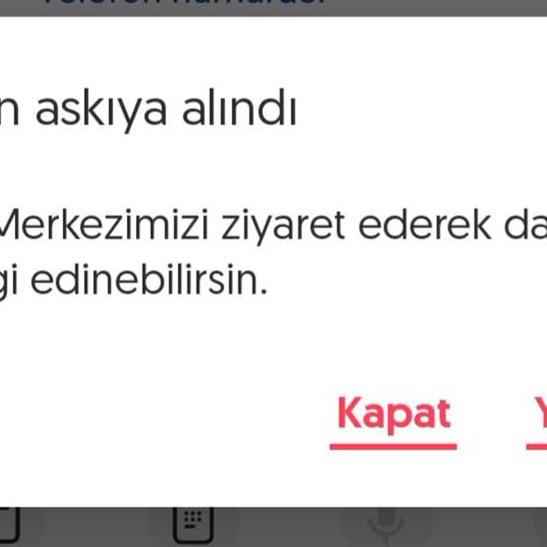 Letgo Hesabım Askıya Alındı