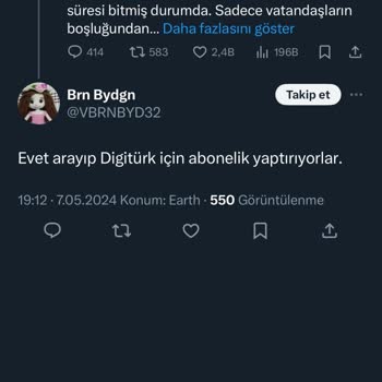 Digiturk Bayilerinin Ev İnterneti Yanlış Yönlendirmesi