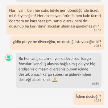 PTT Kargo Dolap İade Ücreti