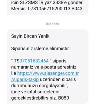 Slazenger Online Sorunları