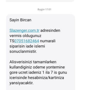 Slazenger Online Sorunları